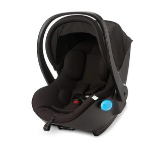 Clek Liingo Baseless Infant Car Seat with Newborn Support System, Latch System with One-Hand Release, Stroller Compatible, and Flame Retardant-Free (Railroad Ziip)