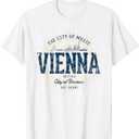 Vienna Austria Retro Style Vintage Vienna T-Shirt, S