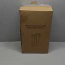 Oil Rubbed Bronze LED Dusk to Dawn Outdoor Lighting 2 Packs, 16" Large Outside Farmhouse Wall Lantern Brown, Industrial Porch Wall Mount Light Fixture with Rippled Glass, Modern Exterior Sconce Lamp