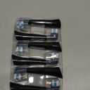 IO Brush Heads Compatible with Oral B IO 2/3/4/5/6/7/8/9/10/Deep Clean Electric Toothbrushes, Replacement Heads Compatible with Oral B IO with Medium Bristles (6 Black)