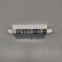 JR.WHITE Metallic Paint Markers, 10 Colors for Rock Painting, Black Paper, Scrapbook, Photo Album, DIY Arts & Crafts, Glass, Wood, Card Making