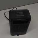 Lerat Electric Space Heater, Small Heater for Indoor Use, 1200W PTC Fast Heating Portable Heater, Overheat & Tip-Over Protection, Heating & Fan Modes for Bedroom, Office, Camping, Black