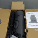 Vibration Back Massager with Heat, Massage Chair Pad with 10 Vibration Motors & 2 Heating Levels, Chair Massager for Recliner, Office Chair, Sofa (Grey)