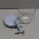 Food Chopper,Garlic Chopper with Container,Vegetable Kitchen Cutter,Pull String Hand Manual Food Processor Sharp Blades Mincer Shredder for Cutting Onions Chili Ginger Seasoning (Blue, 900ml)