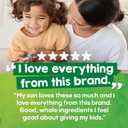 HAPPYTOT Organics Fiber & Protein Soft-Baked Oat Bars Toddler Snack Apple & Spinach, 0.88 Ounce Bars, 5 Count Box (Pack of 6) (EXP 01/26/27)