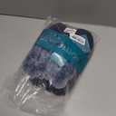 HomeTop Women's Cable Knit Slippers Breathable Warm Comfy Non-slip Indoor Outdoor House Shoes with Fuzzy Collar Global Recycled Standard 5-6