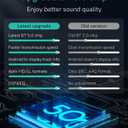 Bluetooth 5.0 Car Adapter for Audi with AMI Interface, Mercedes & Volkswagen with MDI Connector, Bluetooth Receiver with aptX-HD Sound for MMI 3G/3G+ System(Audi Symphony,Audi Concert)