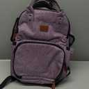 MATEIN Laptop Backpack with Lunch Box, Insulated Women Backpacks with Cooler Compartment, 15.6 inch Water Resistent Tote Food Bag with USB Charging Port for College Beach Camping Picnics Hiking (Purple)