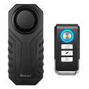 Wsdcam 113dB Bike Alarm Wireless Vibration Motion Sensor Waterproof Motorcycle Alarm with Remote