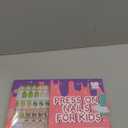 Misssix 78 Pcs Press on Nails for Kids, 3 Pack Kid Fake Nail Kit Cute Press on Nails, Stick On Nails Stuff for Girls 8-12 Years with Nail Glue, Colorful Flower