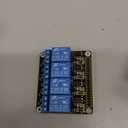 KEYESTUDIO 5V Relay Hat Shield 4-Channel Relay Module for Raspberry Pi 5/4/A+/B+/Pi 2 Model B/Pi 3 Model B/Pi Zero
