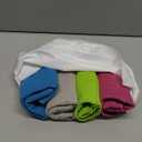 Sukeen 4 Pack Cooling Towels (40"x12"), Cooling Neck Wraps, Ice Towel, Soft Breathable Chilly Towel,Microfiber Towel for Yoga,Sport,Running,Gym,Workout,Camping,Fitness,Workout & More Activities (Blue/Grey/Green/Pink)