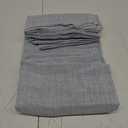 Linen Tablecloth for Rectangle Table 60x104 Inch Blue, Farmhouse Style Blue Tablecloth, Water Resistant Burlap Tablecloths for Dining Table Farmhouse Kitchen