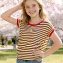 Girls Spring Summer Tops Teen Cute Vest Trendy 2026 Kids Cap Sleeve Crewneck Tanks Knit Top Pullover School Picture Outfits A-Black