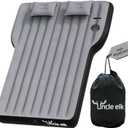 Tesla Model Y Mattress, Inflatable SUV Mattress for Portable Camping Mattress, Foldable Air Mattress with Air Pump and Storage Bag for Tesla Model Y and SUV Travel, Grey
