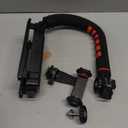 Zeadio Camera Stabilizer Kit, All-in-One Handheld Stabilizer with LED Video Light, Microphone, Phone Holder & Action Camera adaper, Fits for All Camera, DSLR, Action Camera and All Smartphones