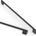 Asidrama 6 Pack 12.6 Inch(320mm) Matte Black Kitchen Cabinet Handles, Cabinet Pulls Kitchen Cabinet Hardware for Cupboard Drawer Pulls