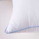 2 x Pillows Set of 2, Fluffy Down Alternative Bed Pillow Cotton Cover, White, King Size 20x36