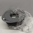 4-1 Colander with Bowl Set - Pasta Strainer - Colander for Kitchen - Strainers and Colanders Rice Strainer Fruit Cleaner Veggie Wash Sink Strainer Kitchen Essentials - Dark Grey