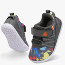 BARERUN Baby Sneakers Toddler Shoes Soft Anti-Slip Sole Newborn First Walkers Infant Toddler Breathable Athletic Running Shoes, Size 6.5-7 Toodler