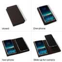 Duo Phone Case for 2 Phones | Multi Purpose Hiquality Leather Cell Phone Case, Cell Phone Wallet | Folding Variation | All Phone Types | iPhone, Galaxy, Motorola, etc |