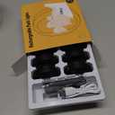 WILLED Under Cabinet Lighting Wireless,Rechargeable Puck Lights with Remote Control,Battery Tap Light Stick On,3 Colors and Timer Function LED Lights for Kitchen,Cabinet,Counter,Closet,Shelf,6 Pack