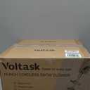 VOLTASK Cordless Snow Shovel with Wheels, 48V | 16-Inch | 4-Ah Brushless Cordless Snow Blower, Battery Snow Blower with Directional Plate & LED Lights (2 * 24V Battery & Dual Quick Charger Included)