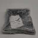 Soft Fluffy Area Rugs for Bedroom, Non Slip Living Room Plush Fuzzy Rug, High Pile Furry Throw Carpets fot Home Decor (Black, 4x6 ft)