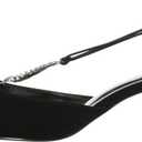 Amazon.com | Easy Street Women's Moonlight Dress Pump,black lammy,6 W US | Pumps