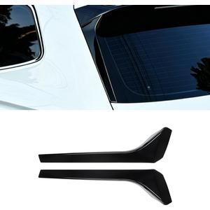 Rear Window Spoiler Side Wing Cover Trim Compatible for 2017 2018 2019-2024 Volkswagen T-iguan R-Line Accessories for VW T-iguan Exterior Decoration