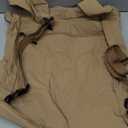 GOLF SUPAGS Foldaway Convertible Tote Backpack Lightweight Nylon Daypack for Women Men City Pack Versatile Backpack for Leisure Travel, Gravel Brown