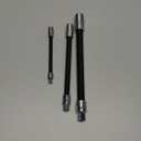 3-Piece Flexible Socket Extension Bar Set 1/2" 1/4" 3/8" Shaft Drive 10" 8" 6"