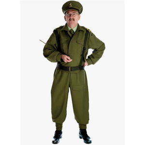 fun shack World War 2 Costumes for Men Army Soldier Halloween Costumes for Men, XL Adult 