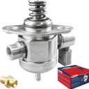 DrCax High Pressure Fuel Pump 0261520472 Compatible with Volkswagen Jetta Passat Tiguan Limited Beetle CC Eos GTI Audi A3 Quattro Q3 Quattro TT TTS 2.0L 2.4L Replace HM10011 06H127025N