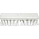 SPARTA Plastic Floor Scrub Brush, Brush Head Only, Deck Brush with ACME Standard Thread Fitting for Deck, Industrial Kitchens, and Hospitals, 10 Inches, White