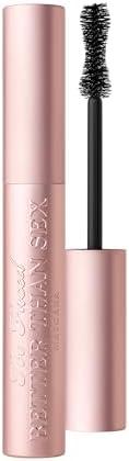 Too Faced Better Than Sex Volumizing Mascara | Dramatic Volume, Length + Peptides Help Condition Lashes, 0.27 Fl Oz, Black