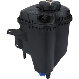 Engine Coolant Reservoir Radiator Expansion Tank(with Cap And Sensor). Replaces Part # 603-361,17138621092,17137552546.Compatible with 2007 - 2018 BMW X5, 2008 - 2019 BMW X6