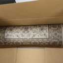 DEXI Kitchen Floor Mats Cushioned Anti Fatigue Runner 23x59 Brown Floral