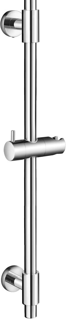 KES 30-Inch Shower Slide Bar with Adjustable Handheld Shower Head Holder, Reuse Existing Holes, SUS304 Polished Stainless Steel Wall Mount for Bathroom, Drilling Required, F209S78-PS