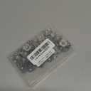 1/4"-20 Stainless Steel T-Nuts Durable Anti-Corrosion Threaded Inserts Tee Nut Four Prongs Nut for Wood and Furniture, 50 PCS