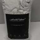 FreshCulture King Fitted Sheet Only - Hotel Quality Fitted Sheet King Size - Ultra Soft & Breathable - Brushed Microfiber - Deep Pocket - Cooling Fitted Sheets for King Size Bed (Light Grey)