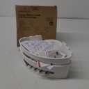 LEVERLOC Corner Shower Caddy Suction Cup, shower shelves suction cup, 2 Pack Basket Powerful Bathroom, Waterproof & Oil-proof Organizer for Kitchen, No-Drilling Removable