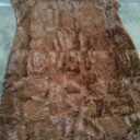 Blanket cover for bed or couch brown, Size 63 x 48 (brown)
