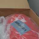 Christmas Bed in a Bag 6 Pieces Twin, White Deer and Snowflake on Red Xmas Design, Soft Microfiber Comforter Set for Kids (1 Comforter, 2 Pillow Shams, 1 Flat Sheet, 1 Fitted Sheet, 1 Pillowcases)