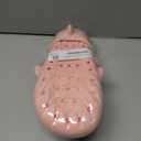 Shark Slides Thickness Upgrade Summer Cute Cartoon Shark Slippers for Women Men Non-Slip Open Toe Lightweight Sole Sandals Casual Unisex Beach Shoes (11-11.5 Women/9-9.5 Men, Pink)