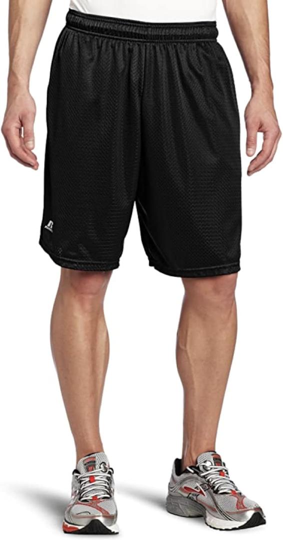 Russell Athletic Men's Mesh Pocket Short (3X-Large, Black) Russell Athletic Men's Mesh Pocket Short (3X-Large, Black)