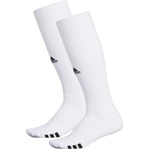 adidas Unisex Rivalry Field Compression Sport Socks for Men, Women, Athletic Socks, Moisture-Wicking, NCAA Compliant, 2-Pack (Medium, White/Black)