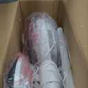 PELONIS Pedestal Fan, Air Circulator, Ultra OmniFlow (135+90 Auto Oscillation), Quiet Floor Fan with 3 Speeds, Remote, 7H Timer, Memory Function, Adjustable Height, Standing Fan for Bedroom (White)