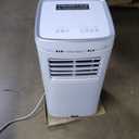8500BTU Portable Air Conditioner 3-IN-1 with Fan&Dehumidifier AC unit with LED Remote Control up to 450 sq.ft. Room Air Conditioner with Sleep Mode,24H Timer,2 speed,Auto-evaporativ.