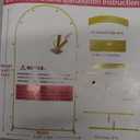 6.6FT Metal Wedding Arch Stand Gold Square Arched Backdrop Frame for Party Ceremony Valentines Day Birthday Bridal Baby Shower Garden Floral Balloon Arch Decoration